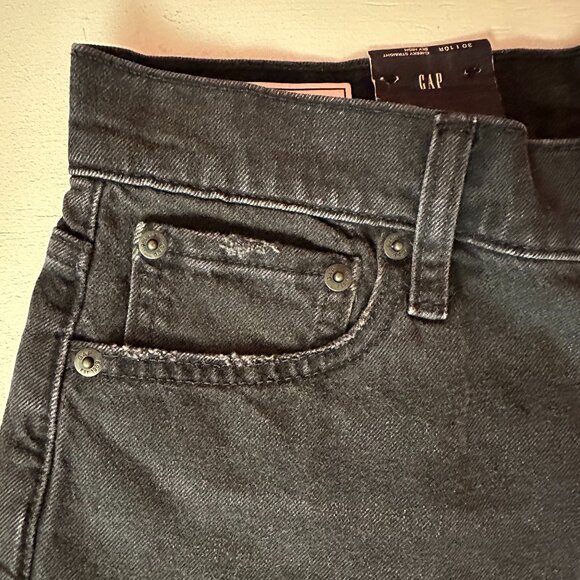 SOLD GAP Women's Sky High Rise Vintage Slim Jeans - NWT, Black, Size 30/Size 10 - Picture 3 of 10